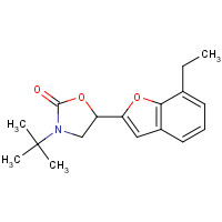 1076199-68-2 rac-3-tert-Butyl-5-(7-ethyl-2-benzofuranyl)-2-oxazolidinone chemical structure