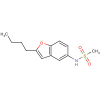 437652-07-8 2-Butyl-5-[methanesulfonamido]benzofuran chemical structure