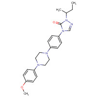252964-68-4 2-(2-Butyl)-4-{4-[4-(4-methyloxy-phenyl)-piperazin-1-yl]-phenyl}-2,4-dihydro-[1,2,4]-triazol-3-one chemical structure