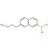 1310384-80-5 (7-Butyl-2-naphthalenyl)boronic Acid chemical structure