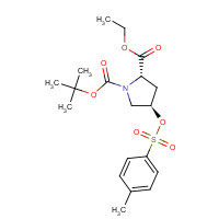 88043-21-4 trans-N-tert-Butyloxycarbonyl-4-tosyloxy-L-proline Methyl Ester chemical structure