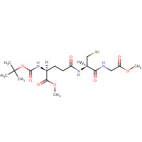 120033-58-1 N-tert-Butyloxycarbonyl Glutathione Dimethyl Diester chemical structure