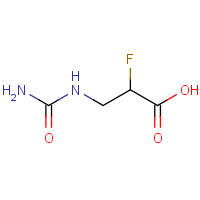 5006-64-4 N-Carbamoyl-2-fluoro-b-alanine chemical structure