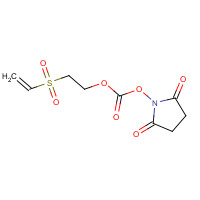 918822-70-5 Carbonic Acid 2,5-Dioxo-1-pyrrolidinyl 2-(Ethenylsulfonyl)ethyl Ester chemical structure