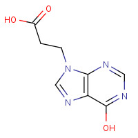 34397-00-7 7N-[1-(2-Carboxy)ethyl]allopurinol chemical structure
