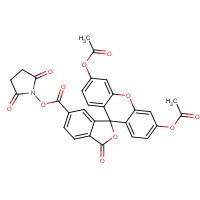 150206-15-8 6-Carboxyfluorescein 3',6'-Diacetate N-Succinimidyl Ester chemical structure