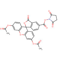 150347-59-4 5(6)-Carboxyfluorescein 3',6'-Diacetate N-Succinimidyl Ester chemical structure