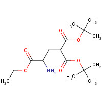 73538-32-6 γ-Carboxyglutamic Acid γ,γ-Di-t-butyl 3-Ethyl Ester chemical structure