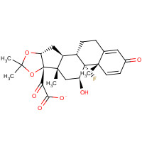 53962-41-7 21-Carboxylic Acid Triamcinolone Acetonide chemical structure