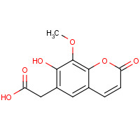 71942-06-8 6-(Carboxymethyl)-7-hydroxy-8-methoxy Coumarin chemical structure