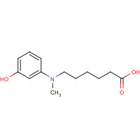 887353-92-6 N-(5-Carboxypentyl)-3-hydroxy-N-methylaniline chemical structure