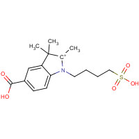 852818-04-3 5-Carboxy-1-(4-sulfobutyl)-2,3,3-trimethyl-3H-indolium chemical structure