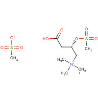 161886-60-8 (S)-Carnitine Mesylate,Meslate Salt chemical structure