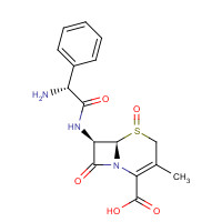 56193-21-6 Cephalexin Sulfoxide chemical structure