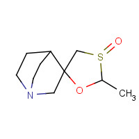 124751-36-6 Cevimeline Sulfoxide chemical structure