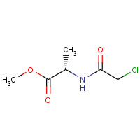 153842-00-3 N-(Chloroacetyl)-DL-alanine Methyl Ester chemical structure
