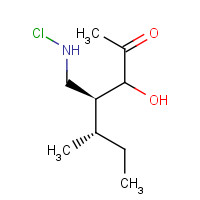 160141-19-5 (2S,3S)-N-Chloroacetyl-2-hydroxymethyl-3-methylpentylamine chemical structure