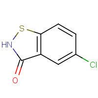 4337-43-3 5-Chloro-1,2-benzisothiazol-3(2H)-one chemical structure
