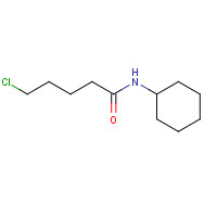 15865-18-6 5-Chloro-N-cyclohexylpentanamide chemical structure