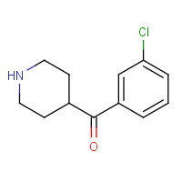887354-02-1 4-(3-Chlorobenzoyl)piperidine chemical structure