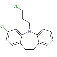 51551-41-8 3-Chloro-5-(3-chloropropyl)-10,11-dihydro-5H-dibenz[b,f]azepine chemical structure