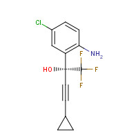 927812-33-7 (R)-5-Chloro-a-(cyclopropylethynyl)-2-amino-a-(trifluoromethyl) benzenemethanol chemical structure