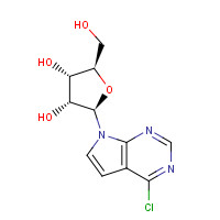 16754-80-6 6-Chloro-7-deazapurine-b-D-riboside chemical structure