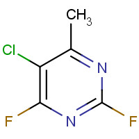 72630-78-5 5-Chloro-2,4-difluoro-6-methylpyrimidine chemical structure