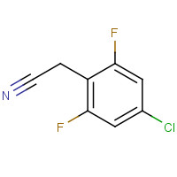 537033-53-7 4-Chloro-2,6-difluorophenylacetonitrile chemical structure