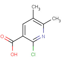 120003-75-0 2-Chloro-5,6-dimethyl Nicotinic Acid chemical structure