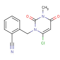 865758-96-9 2-[(6-Chloro-3,4-dihydro-3-methyl-2,4-dioxo-1(2H)-pyrimidinyl)methyl]-benzonitrile chemical structure