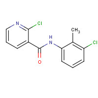 57841-61-9 2-Chloro-N-(3-chloro-2-methylphenyl)nicotinamide chemical structure