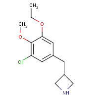 937618-77-4 3-[(3-Chloro-5-ethoxy-4-methoxyphenyl)methyl]azetidine chemical structure