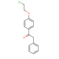 19561-95-6 1-[4-(2-Chloroethoxy)phenyl]-2-phenylethanone chemical structure