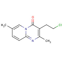 58837-31-3 3-(2-Chloroethyl)-2,7-dimethyl-4H-pyrido[1,2-a]pyrimidin-4-one chemical structure