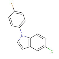 138900-22-8 5-Chloro-1-(4-fluorophenyl)indole chemical structure