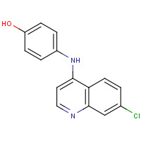 81099-86-7 7-Chloro-4-(4-hydroxyanilino)quinoline chemical structure