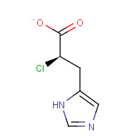 17561-27-2 (R)-(+)-2-Chloro-3-[4(5)-imidazolyl]propionic Acid chemical structure