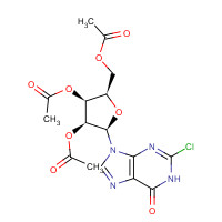 41623-86-3 2-Chloroinosine 3',4',6'-Triacetate chemical structure