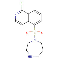 105628-70-4 1-(1-Chloro-5-isoquinolinesulfonyl)homopiperazine chemical structure