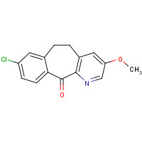 165739-70-8 8-Chloro-3-methoxy-5,6-dihydro-11H-benzo[5,6]-cyclohepta[1,2-b]pyridin-11-one chemical structure