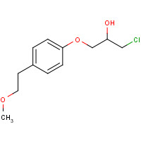 56718-76-4 rac 1-Chloro-3-[4-(2-methoxyethyl)phenoxy]-2-propanol chemical structure