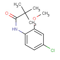 113137-29-4 N-(4-Chloro-6-methoxyphenyl)-2,2-dimethylpropanamide chemical structure