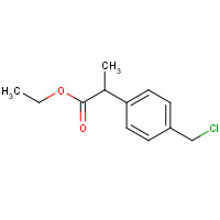 43153-03-3 4-(Chloromethyl)-a-methyl-benzeneacetic Acid Ethyl Ester chemical structure