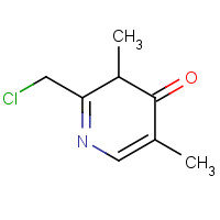 1114596-75-6 2-Chloromethyl-3,5-dimethylpyridin-4-one chemical structure