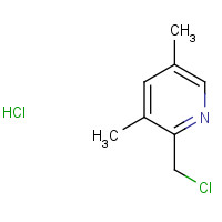 73590-93-9 2-(Chloromethyl)-3,5-dimethylpyridine Hydrochloride chemical structure