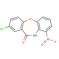 37081-78-0 2-Chloro-9-nitro-dibenz[b,f][1,4]oxazepin-11(10H)-one chemical structure