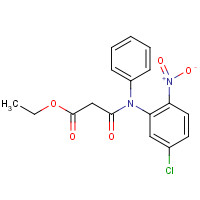 22316-45-6 5'-Chloro-2'-nitro-N-phenyl-malonanilic Acid Ethyl Ester chemical structure