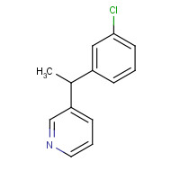 31251-59-9 3-(3-Chlorophenylethyl)pyridine chemical structure