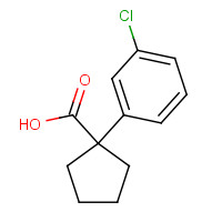 143328-21-6 1-(3-Chlorophenyl)cyclopentanecarboxylic Acid chemical structure